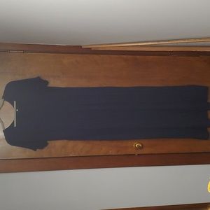 2 Women's Long Dresses Short Sleeve